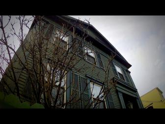 Outside shot of Lizzie Borden Bed and Breakfast in Fall River MA