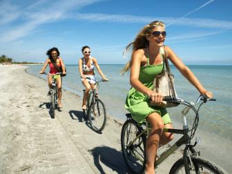 Women Biking