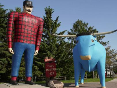 Paul Bunyan & Babe the Blue Ox