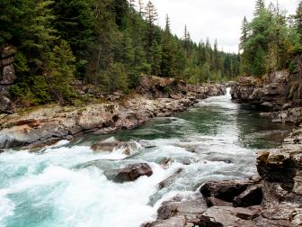 glacier national park, montana, outdoors and adventure, long weekends, mcdonald creek