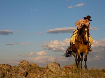 Cowgirl on Horse