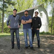 Cast Jason Hawes, Steve Gonsalves, Dave Tango at the Higgins House