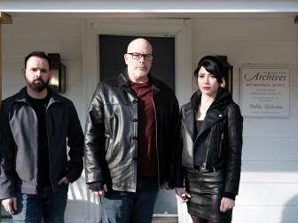 The Holzer Files on location at the Rye Historical Society Knapp House in Rye, New York on April 4, 2019.