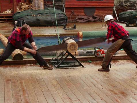 Lumberjack Obstacle Course