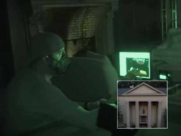 Billy Tolley operating the XLS camera from Ghost Adventures S25 E7 in the Montecito Mansion Photo of Billy Tolley operating the XLS camera from Ghost Adventures S25 E7 in the Montecito Mansion